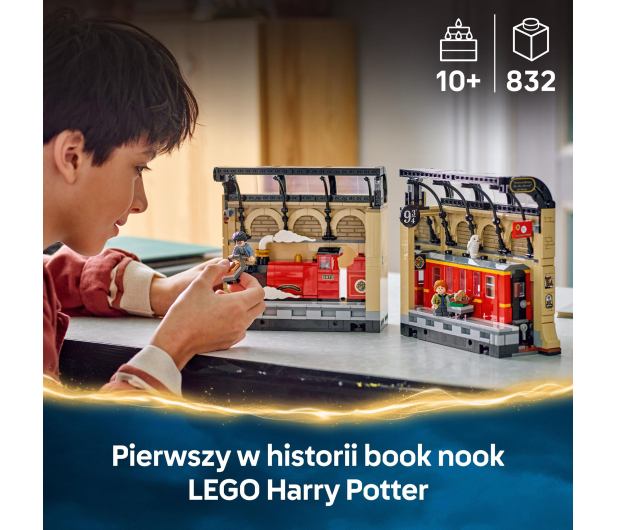 LEGO Harry Potter 76450 Book nook: ekspres do hogwartu™ - 1331667 - zdjęcie 4